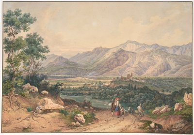 Vue du Liban - Ernst Welker